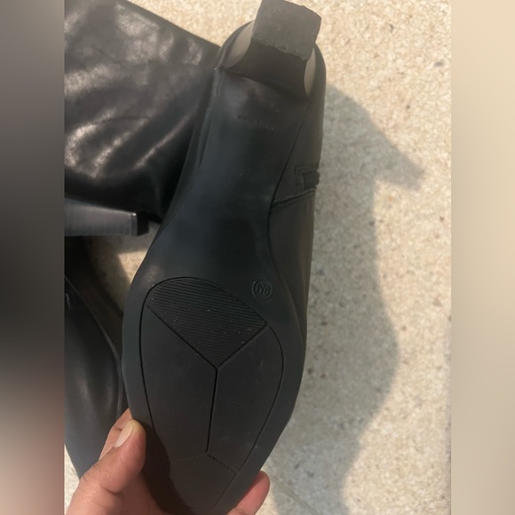 Greenwich village long high heels black boots size 9M great condition - Picture 5 of 6